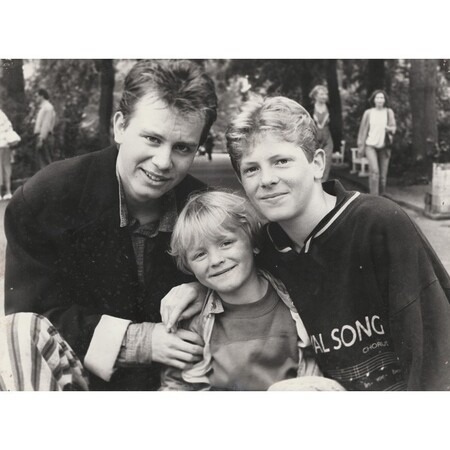 Zwart/wit foto als uitgangspunt uit 1987